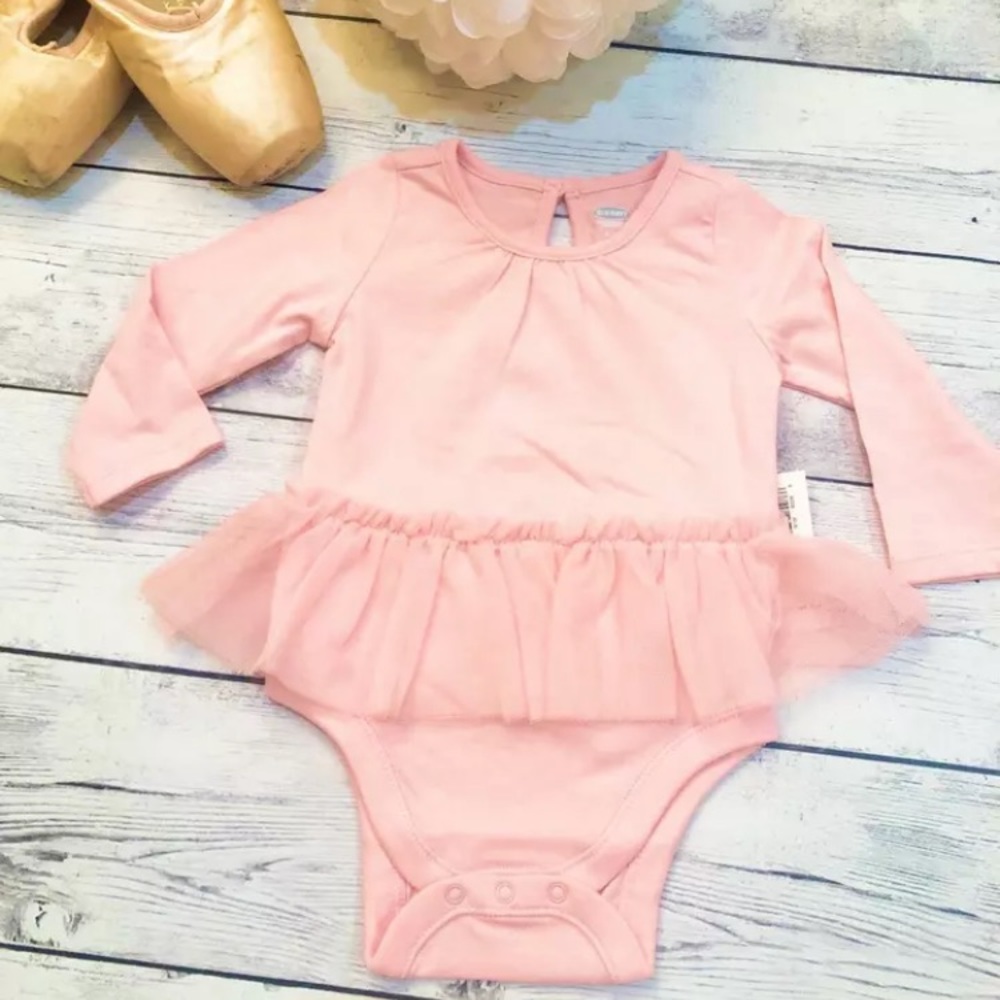 Baby Girl Pink Tutu One Piece
